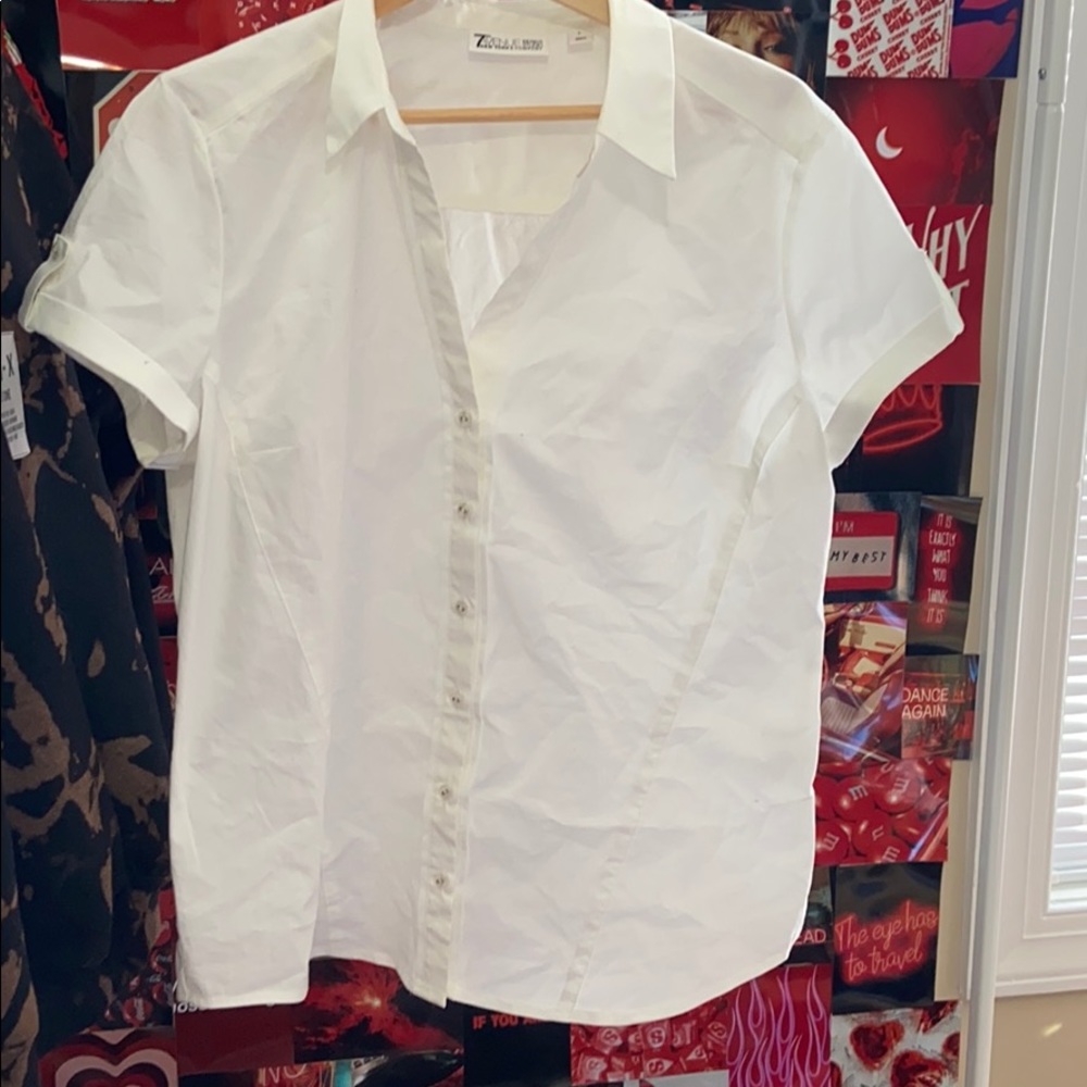 White button up